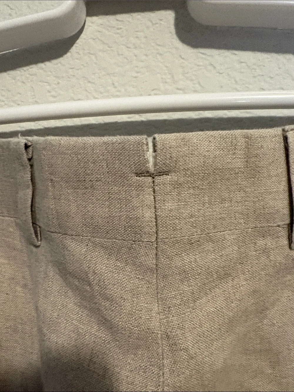 Nordstrom Men's shop Lightweight linen Dress Pants in Tan waist 36